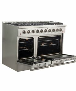 Forno Appliances - Galiano 6.58 Cu. Ft. Freestanding Gas Range with Convection Oven - Stainless steel