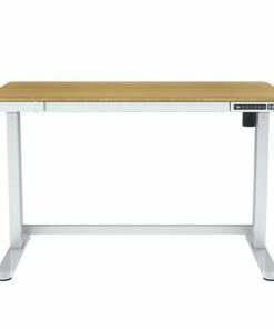 Koble - Juno 48" Electric Height-Adjustable Desk with  Foil Top - Oak