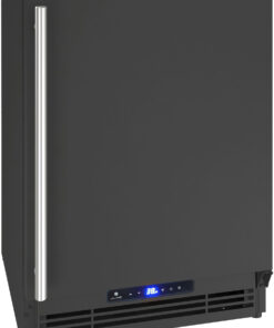U-Line - 21” Refrigerator / Ice Maker - Black