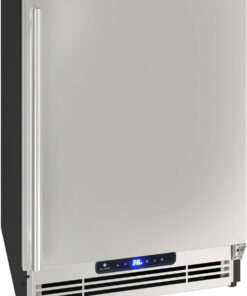 U-Line - 21” Refrigerator / Ice Maker - Stainless steel