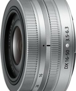 NIKKOR Z DX 16-50mm f/3.5-6.3 VR Standard Zoom Lens for Nikon Z Cameras - Silver