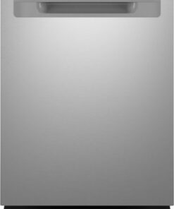 GE - Top Control Built-In Dishwasher with 3rd Rack, 50 dBA - Stainless steel