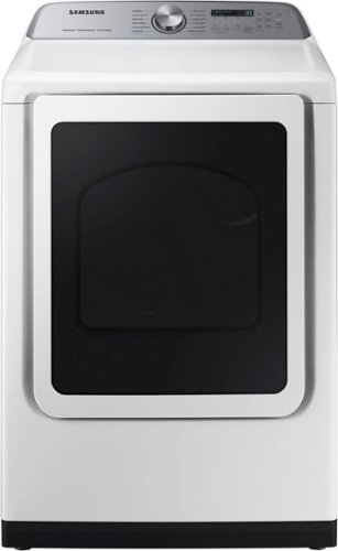 Samsung - 7.4 cu. ft. Smart Gas Dryer with Steam Sanitize+ - White