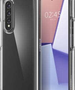 Spigen - Crystal Hybrid Hard Shell Case for Samsung Galaxy Z Fold3 5G - Clear