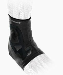 DJO - DonJoy TRIZONE Ankle Brace Large - Ambidextrous - BLACK