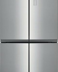 Frigidaire - 17.4 Cu. Ft. 4-Door French Door Refrigerator - Stainless steel