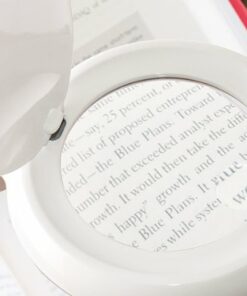OttLite - Space-Saving LED Magnifier Desk Lamp - White