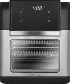 Insignia™ - 10 Qt. Digital Air Fryer Oven - Stainless Steel