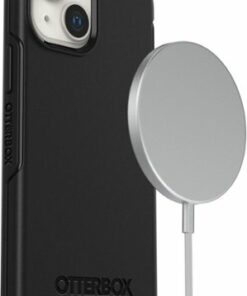 OtterBox - Symmetry Series Hard Shell for Apple iPhone 13 mini and iPhone 12 mini - Black