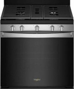 Whirlpool - 5.0 Cu. Ft. Gas Range with Air Fry for Frozen Foods - Stainless steel