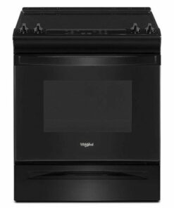 Whirlpool - 4.8 Cu. Ft. Slide-In Electric Range - Black