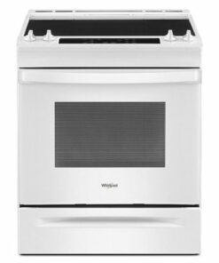 Whirlpool - 4.8 Cu. Ft. Slide-In Electric Range - White