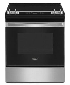 Whirlpool - 4.8 Cu. Ft. Electric Range - Stainless steel