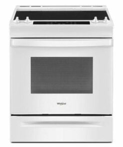 Whirlpool - 4.8 Cu. Ft. Electric Range - White
