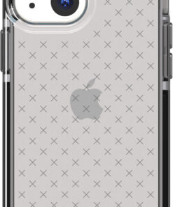 Tech21 - Evo Check Hard Shell Case for Apple iPhone 13 mini & iPhone 12 mini - Smokey/Black