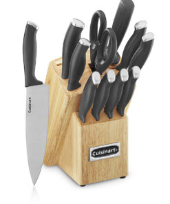 Cuisinart - ColorPro Collection 12-Piece Cutlery Set - Black