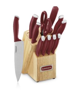 Cuisinart - 12 Piece Cutlery Set - Red