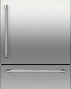 Fisher & Paykel - 17.1 cu ft Freestanding Refrigerator Bottom-Freezer, Ice - Silver 1