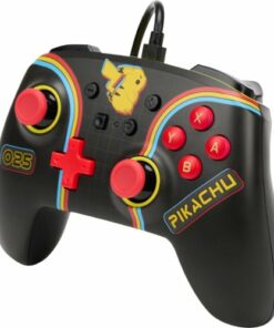 PowerA - Enhanced Wired Controller for Nintendo Switch - Pokemon: Pikachu Arcade