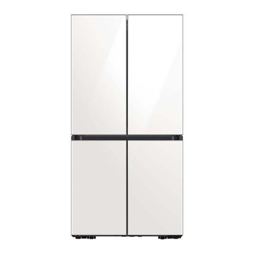 Samsung - Bespoke 29 cu. ft. 4-Door Flex Refrigerator with Customizable Panels - White