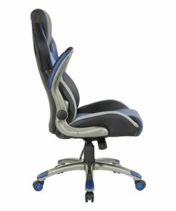 OSP Home Furnishings - Ice Knight Gaming Chair in - Blue
