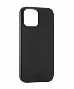 Platinum™ - Horween Leather Case for iPhone 13 Pro Max and iPhone 12 Pro Max - Black