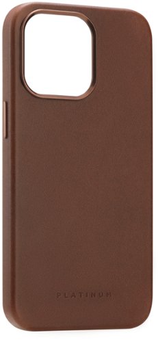 Platinum™ - Horween Leather Case for iPhone 13 Pro - Bourbon