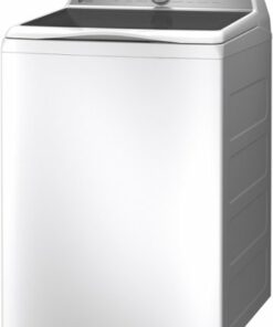 GE Profile - 5.0 Cu Ft High Efficiency Smart Top Load Washer with Smarter Wash Technology, Easier Reach & Microban Technology - White