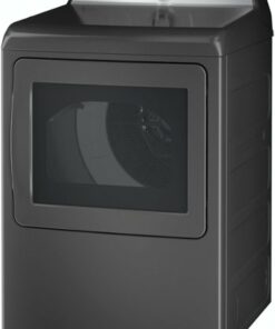 GE Profile - 7.4 Cu. Ft. Smart Electric Dryer with Sanitize Cycle and Sensor Dry - Diamond Gray