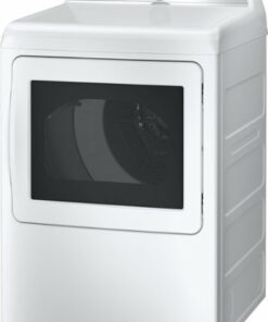 GE Profile - 7.4 Cu. Ft. Smart Gas Dryer with Sanitize Cycle and Sensor Dry - White