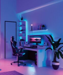 Nanoleaf - Essentials Smart LED Lightstrip Starter Kit - 2M | 80" - White and Colors - White