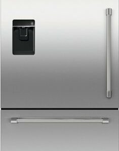 Fisher & Paykel - 17.1 Cu. Ft. Bottom-Freezer Counter-Depth ActiveSmart Refrigerator Ice Water - Silver 1
