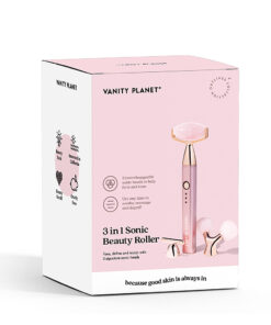 Vanity Planet - 3 in 1 Sonic Beauty Roller - Pink
