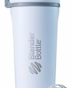 BlenderBottle - Radian Insulated Stainless Steel 26 oz. Water Bottle/Shaker Cup - Matte White
