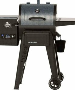 Pit Boss - Navigator Wood Pellet Grill with Grill Cover - Black 0