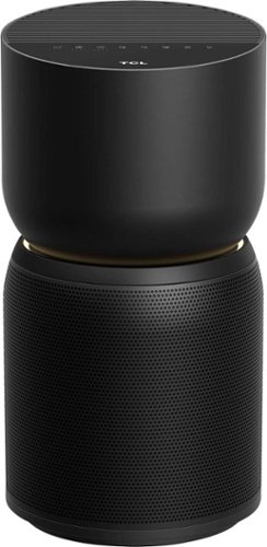 TCL - Breeva A3 246 Sq. Ft. Smart True HEPA Air Purifier - Black