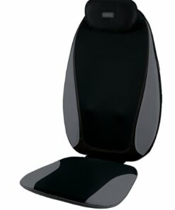 HoMedics - Shiatsu Pro+ Massage Cushion with Heat - Black/Gray