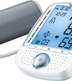 Beurer - Talking Upper Arm Blood Pressure Monitor - White