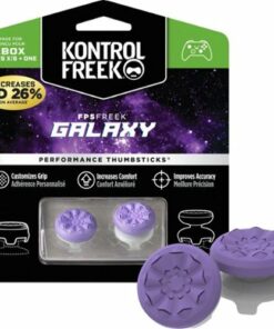 KontrolFreek - FPS Freek Galaxy 4 Prong Performance Thumbsticks for Xbox One and Xbox Series X|S - Purple