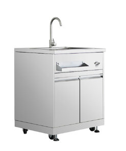 Thor Kitchen - Outdoor Kitchen Sink Cabinet - Stainless Steel