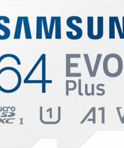 Samsung - EVO Plus 64GB microSDXC UHS-I Memory Card with Adapter