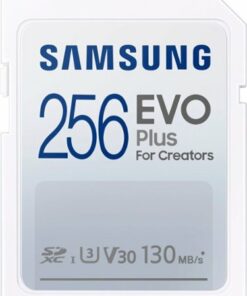Samsung - EVO Plus 256GB SDHC Full Size Memory Card