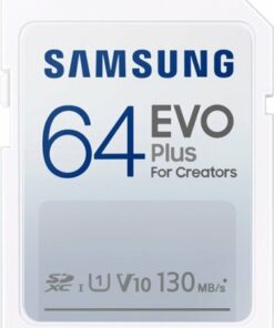 Samsung - EVO Plus 64GB SDXC Full Size Memory Card