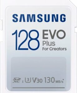 Samsung - EVO Plus 128GB SDHC Full Size Memory Card