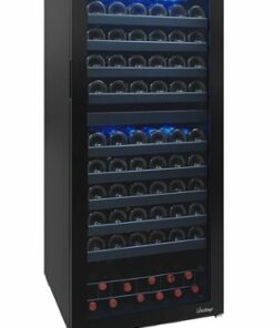 Vinotemp - 110-Bottle Dual Zone Wine Cooler with Touch Screen - Black