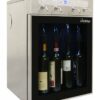 Vinotemp - The Winesteward 4-Bottle Wine Dispenser - Silver