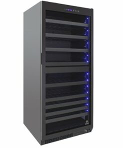 Vinotemp - EL-300TS 270-Bottle Dual Zone Wine Cooler - Black