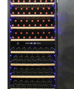 Vinotemp - Garage 300-Bottle Dual-Zone Wine Cooler - Black