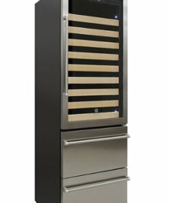 Vinotemp - 108-Bottle Dual Zone Beverage Cooler - Silver