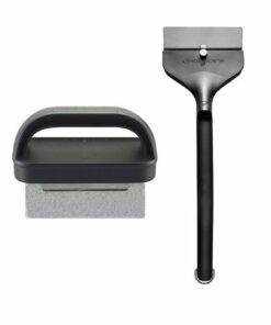 Blackstone - Deep Clean Griddle Plate Refurbishing Kit with Commercial Grade Scraper and Cleaning Stone